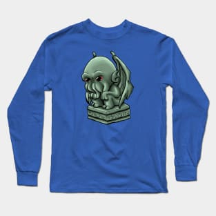 Cthulhu Statue Long Sleeve T-Shirt